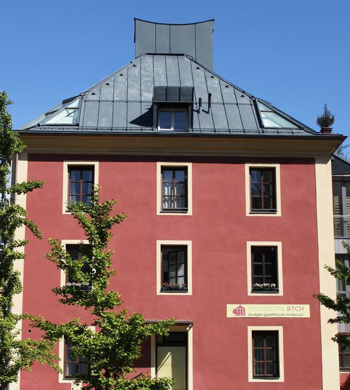 Pension Stoi budget guesthouse Innsbruck Eksteriør billede